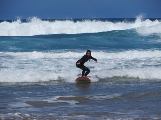  岸上的第一个动作 